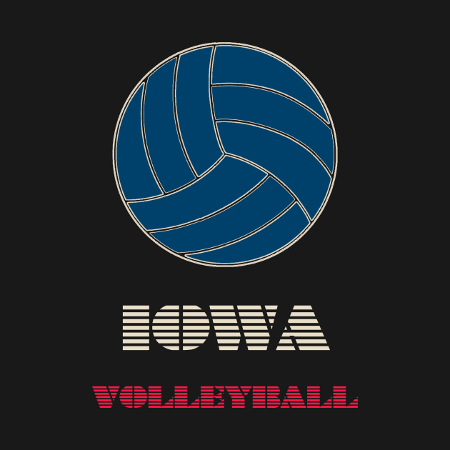 IOWA Volleyball by Grigory