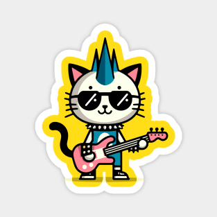 Rockstar Kitten Magnet