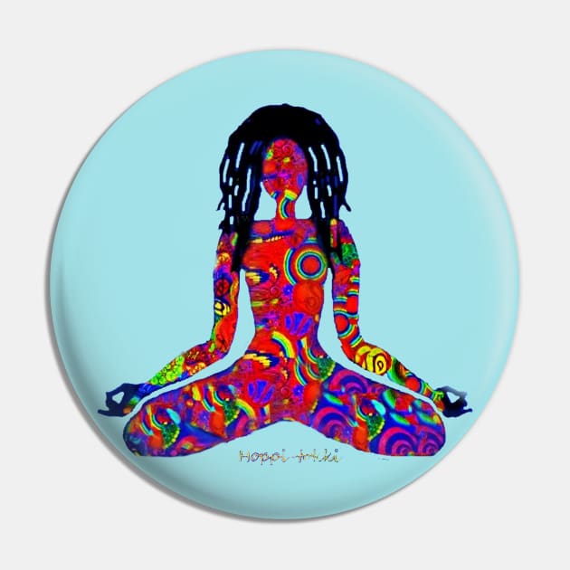 meditation Pin by hoppitokki67