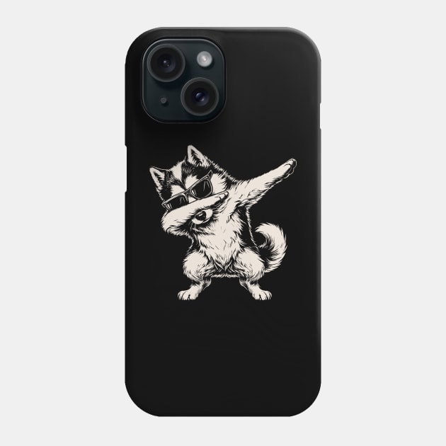 Dabbing Dog Phone Case by Yopi