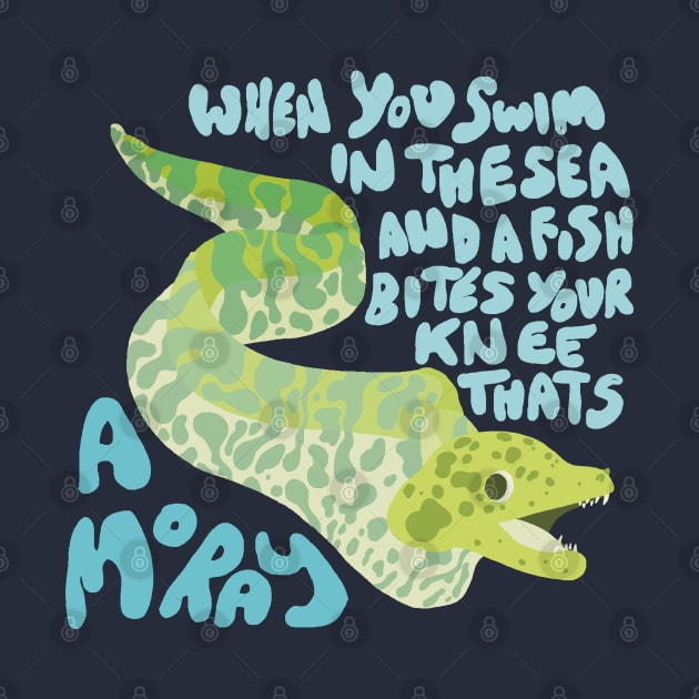 Moray Eel by Alex McGoran’s Store