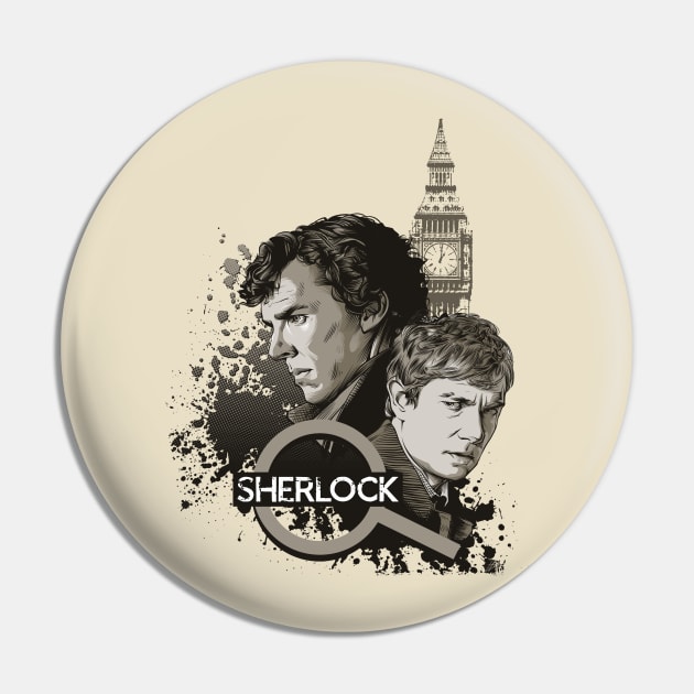 Sherlock Pin by RedBug01