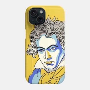 Ludwig van Beethoven - Famous classic musician Phone Case