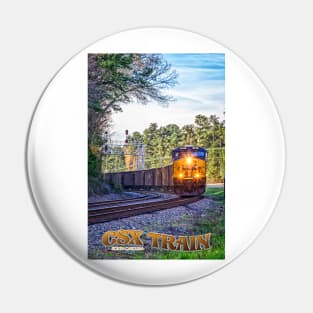 CSX Train in South Carolina Pin