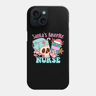 Santa's Favorite Nurse Phone Case