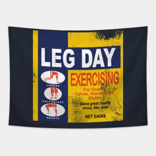 Leg Day (Distressed) Tapestry