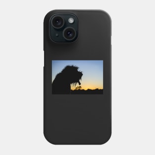 Silhouette Spinone Phone Case