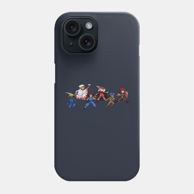 Warriors of Light Phone Case by Kytri