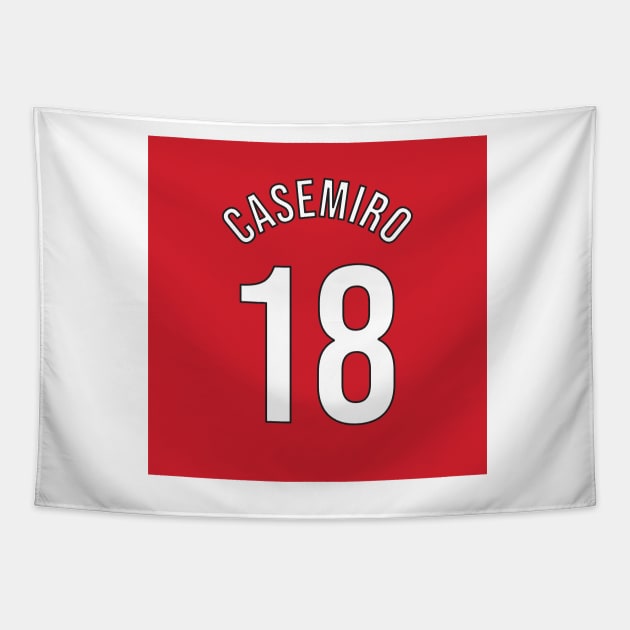 Casemiro 18 Home Kit - 22/23 Season Tapestry by GotchaFace