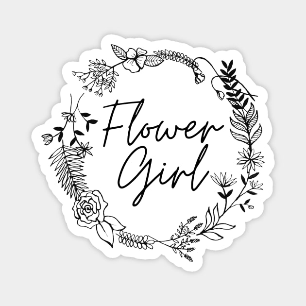 Flower Girl Magnet by Koala Station