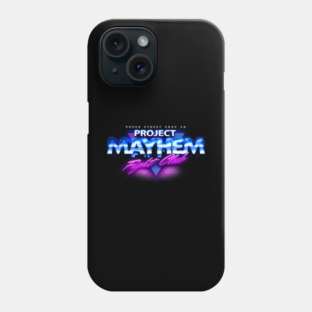 Fight Club Project Mayhem Phone Case by Mollie