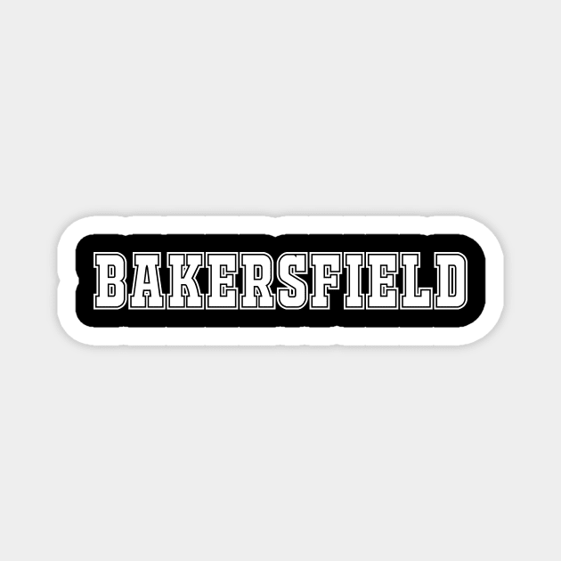 Bakersfield Magnet by bestStickers