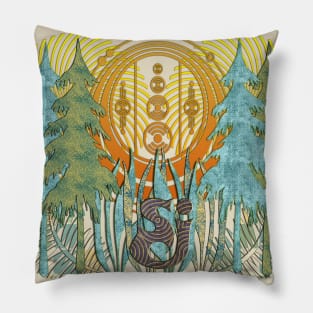 Mysterious Forest SCI String Cheese Incident Adventure Fun Festival Concert Trees Pillow