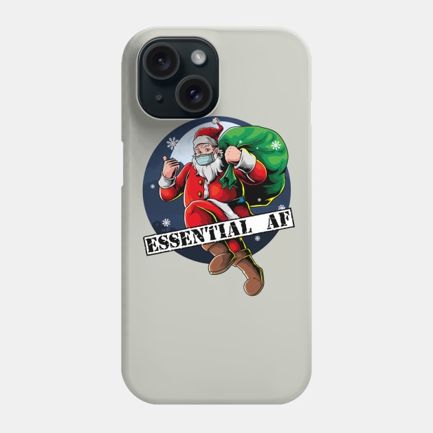 Essential AF Santa Phone Case by AngelFlame