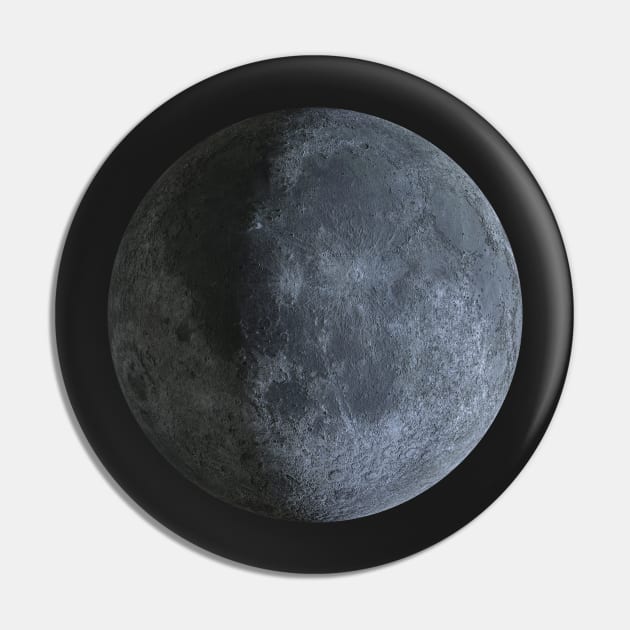 High Rez Moon in detailed 8K Pin by rolphenstien