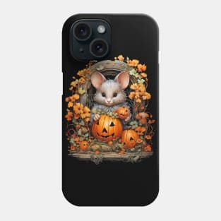 Halloween Pumpkin Mouse Phone Case