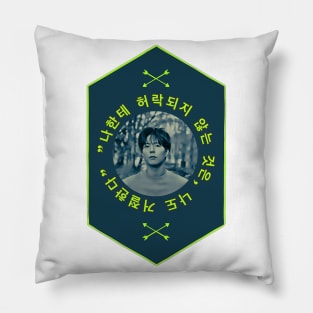 Park Bo-Gum Record of Youth Quote:  “I will reject the reality that won’t give me what I want” Pillow