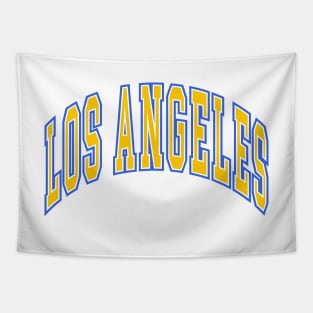 Los Angeles - Block Arch - White Gold/Blue Tapestry