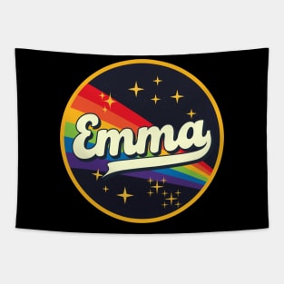 Emma // Rainbow In Space Vintage Style Tapestry