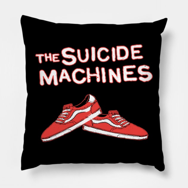 The Suicide Machines band Pillow by VizRad