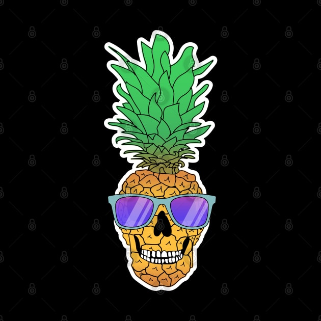 Pineapple Skull by EbukaAmadiObi19