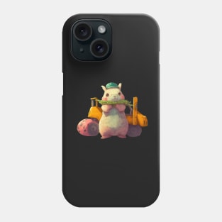 marmot cute kawaii, t-shirt. Phone Case