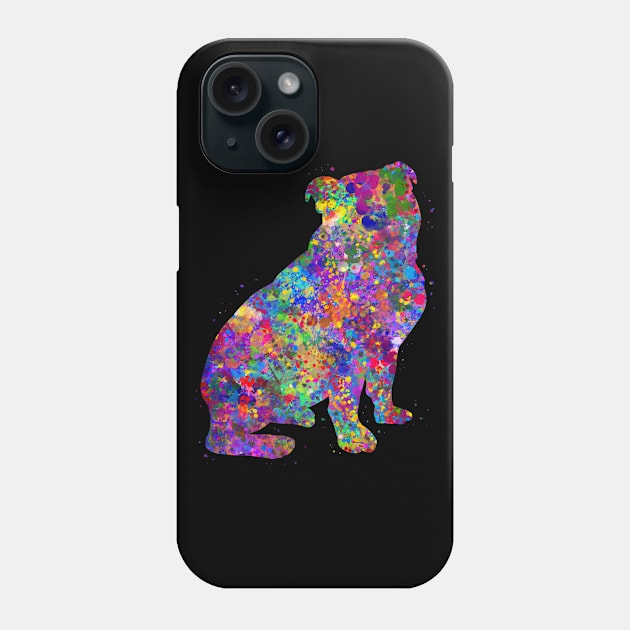 English Bulldog Puppy Phone Case by Yahya Art