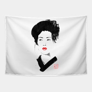 lady geisha Tapestry