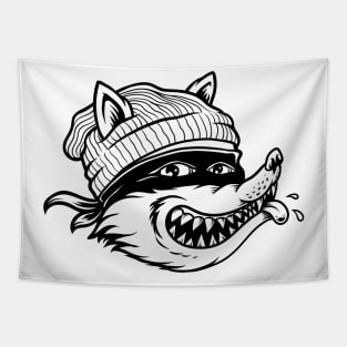 Racoon SCOOT Character Tapestry