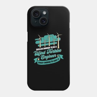 Wind Turbine Engineer Engineering Gift Phone Case