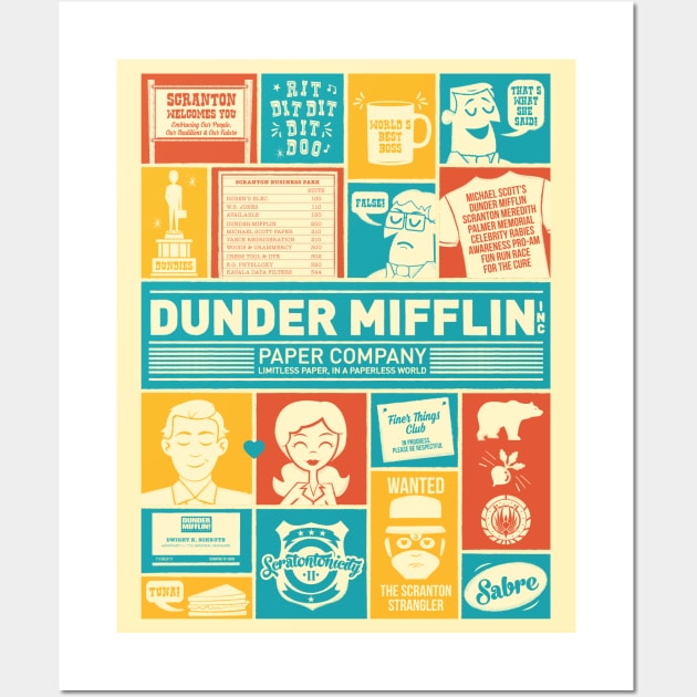 Dunder Mifflin Paper Co - The Office - Posters and Art Prints