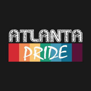 Atlanta City Vintage Gay Pride T-Shirt