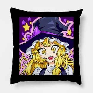 Marisa Kirisame portrait Pillow