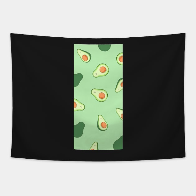 Avocado Tapestry by artforrart