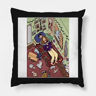 romantic art works Pillow