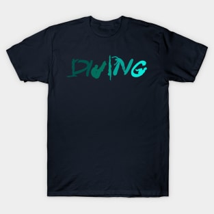  SCUBA Diving Octopus Dive Gear Gift T Shirt : Clothing