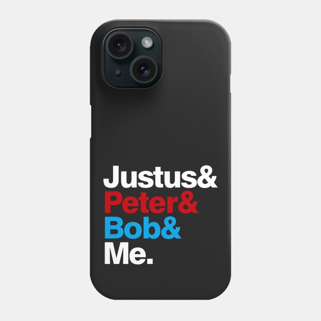 Justus & Peter & Bob & Me Phone Case by BedRockDesign