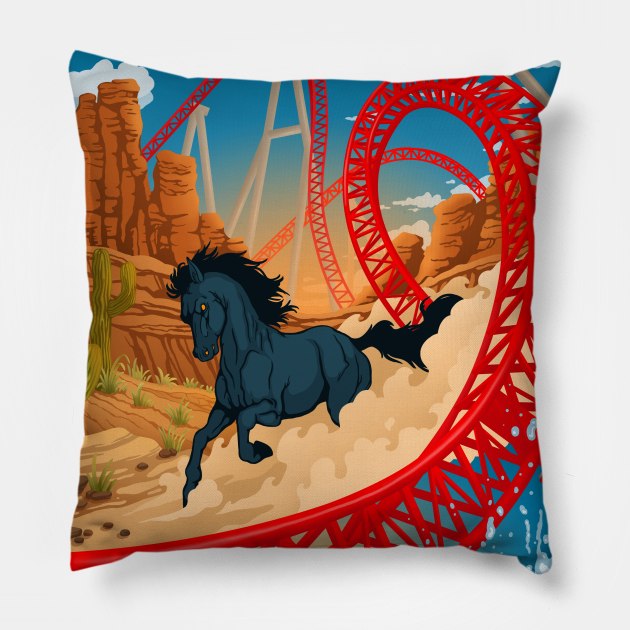 Maverick Pillow by JFells