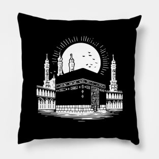 holy kaaba - mecca V3 Pillow