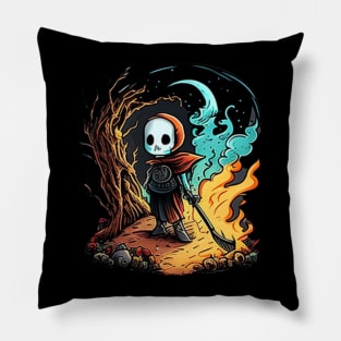 Death in the forest Pillow