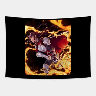 The Flaming Rose of Thunder Keep Tapestry