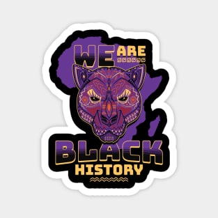 We Are Black History Magnet