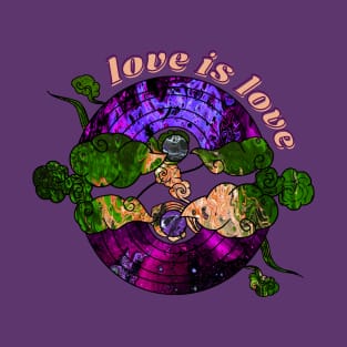 Love is Love Rainbows - Mystic Bayou T-Shirt