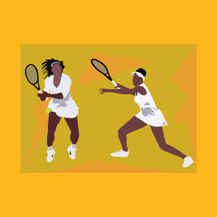 Venus and Serena Tennis Fun play T-Shirt