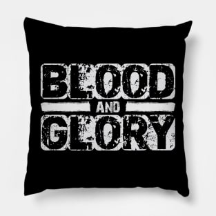 Blood and Glory Design Pillow