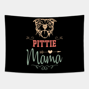 PITBULL MAMA Tapestry