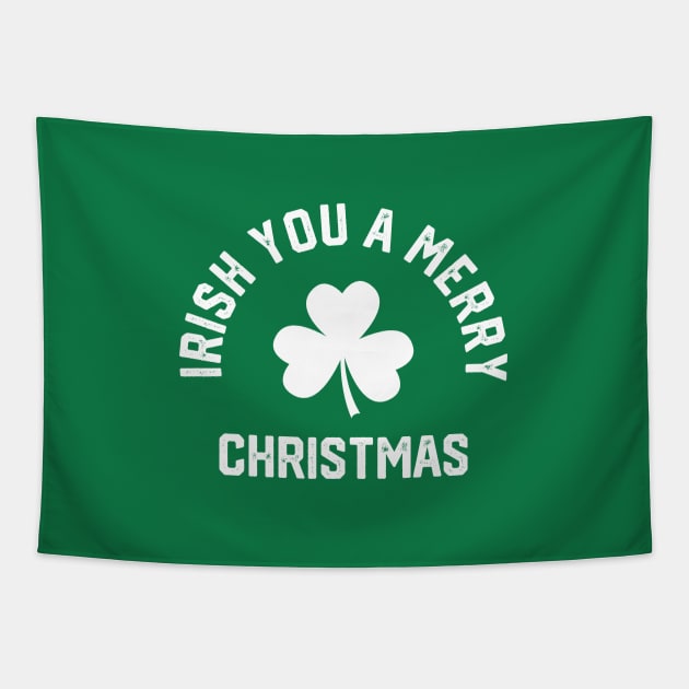 Irish You A Merry Christmas #6 Tapestry by SalahBlt