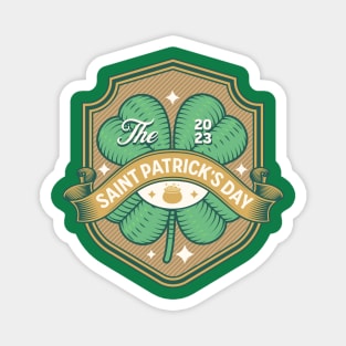 St Patricks Day 2023 Magnet