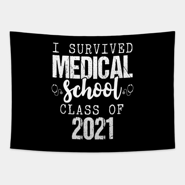 i survived medical school class of 2021 Tapestry by Tesszero