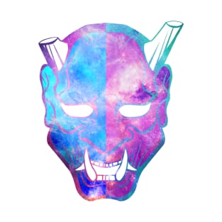 Galaxy Hannya (般若) Mask T-Shirt